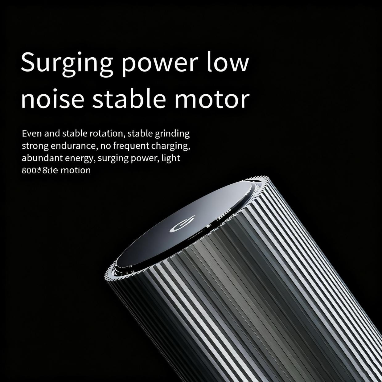 Low noise stable motor