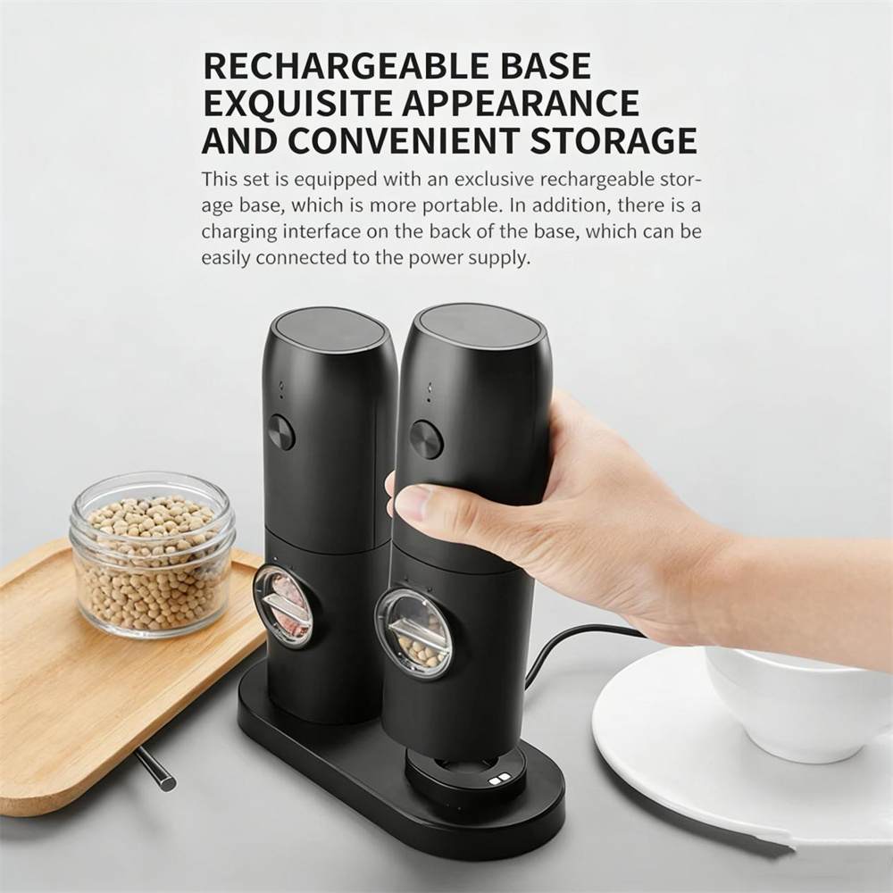 Integrated rechargeable base