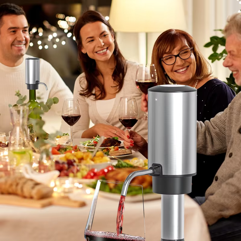 Electric Salt Pepper Grinder Set