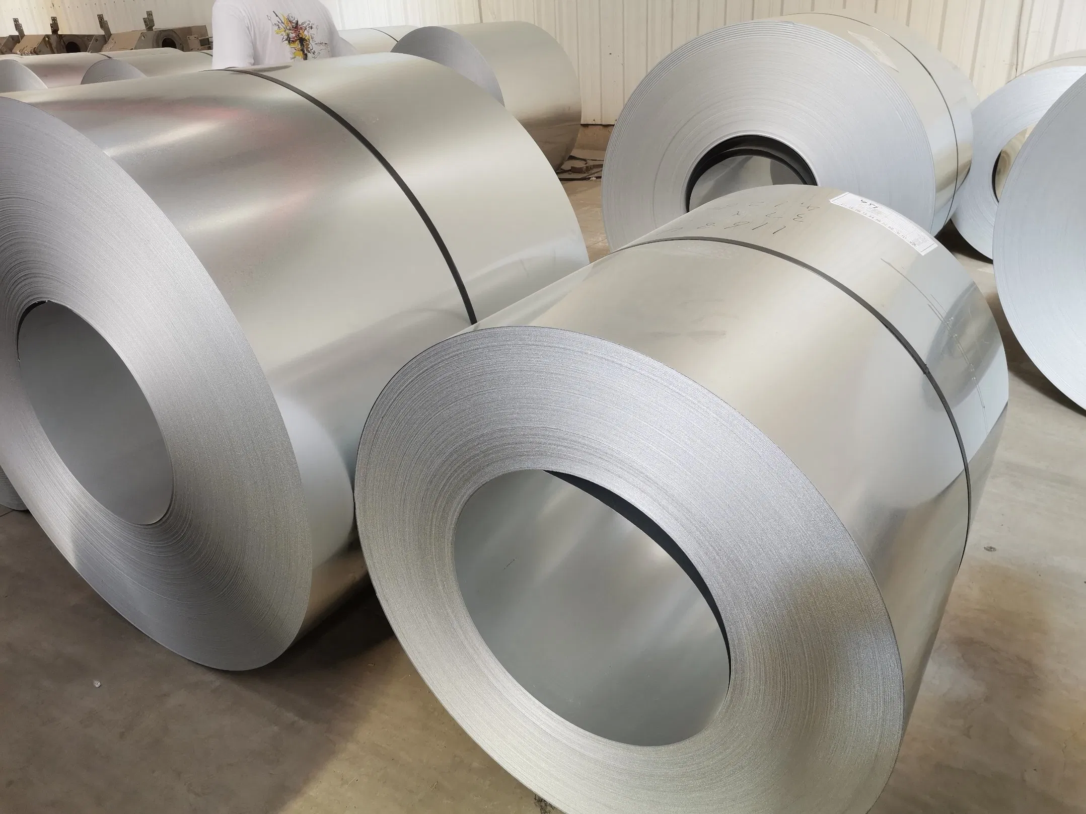ASTM A653 En10326 Hdgi Dx51d Sg550 SGCC Hot Dipped Galvanized Steel Sheet Galvalume Zinc Coated Gi Gp Galvanized Steel Coil for Building Material