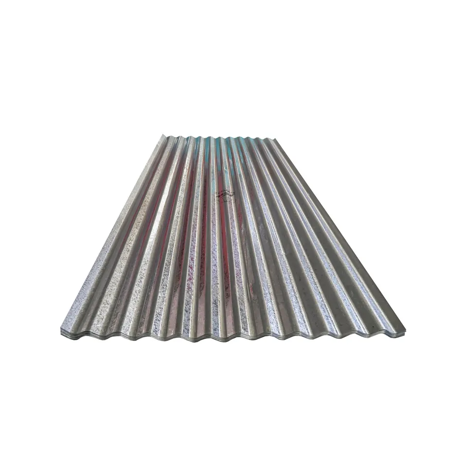 Corrugated galvanized steel sheet