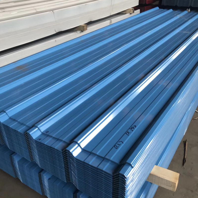 PPGI Metal Iron Zinc Roofing Tiles Galvalume Plated Steel Plate Galvanized Color Plated Corrugated Steel Roofing Sheet