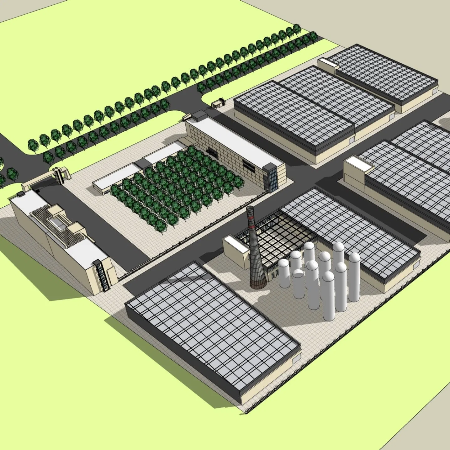 Construction Prefabricated and Prefab Workshop/Office Warehouse Building Steel Structure I Beam C Channel Z Section