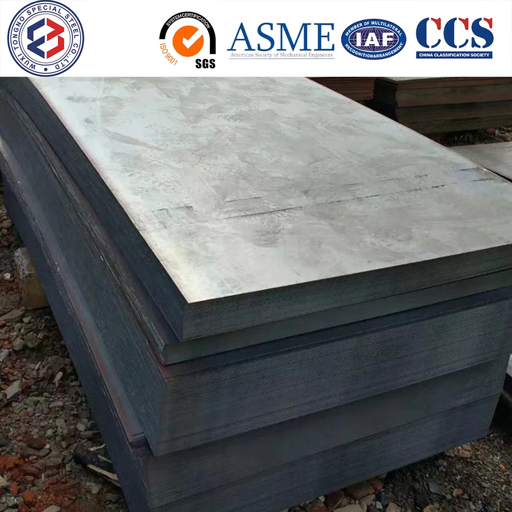 Hot Rolled CS Sheet A516 Gr. 60 Gr. 70 Q235B S355jr Ss 304L 904L 201 304 Stainless Steel Plate for Pressure Vessel, Food Equipment