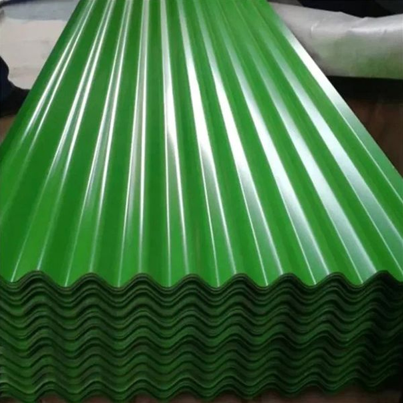 Hot Rolled Galvanized Roof Sheet PPGI Corrugated Roofing Sheet Colour Coated Roofing Sheets