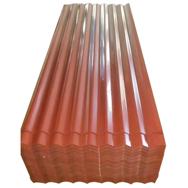 Premium Dx51d Customized Color Coated Corrugated Steel Roofing Sheets