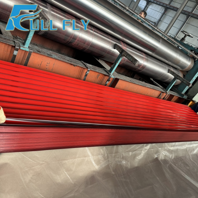 Corrugated Galvanized /Galvalume Prepainted Steel Roofing Sheet for Building Material