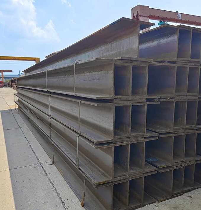 Stock JIS G3101 Ss400 Hot Rolled Steel H Beams I Beams Sizes 6m 8m 9m 10m 12m 250X250 Services Include Cutting Welding Bending