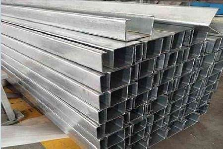 Galvanized Mild Steel C Type Channel Unistrut C Sections