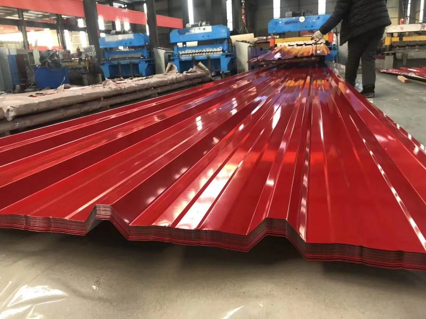 1.5mm Galvanized Corrugated Roofing Sheet Price Sheet Steel Galvanized Corrugated