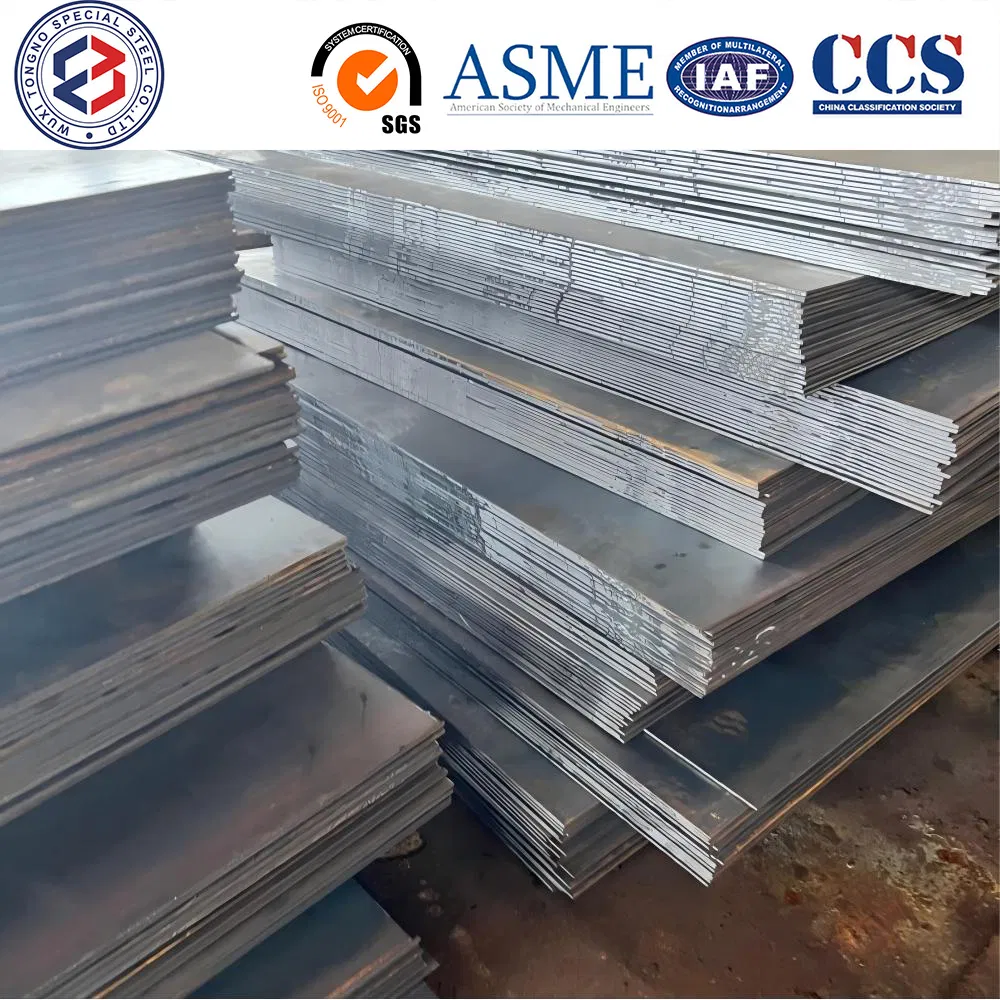 Hot Rolled CS Sheet A516 Gr. 60 Gr. 70 Q235B S355jr Ss 304L 904L 201 304 Stainless Steel Plate for Pressure Vessel, Food Equipment