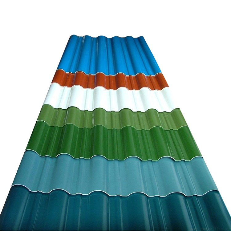 Cheap Price PPGI Customized Corrugated Steel Metal Roofing Tile Hot Rolled Color Coated Prepainted Galvanized Steel Zinc Tin Roof Sheet with Large Stock