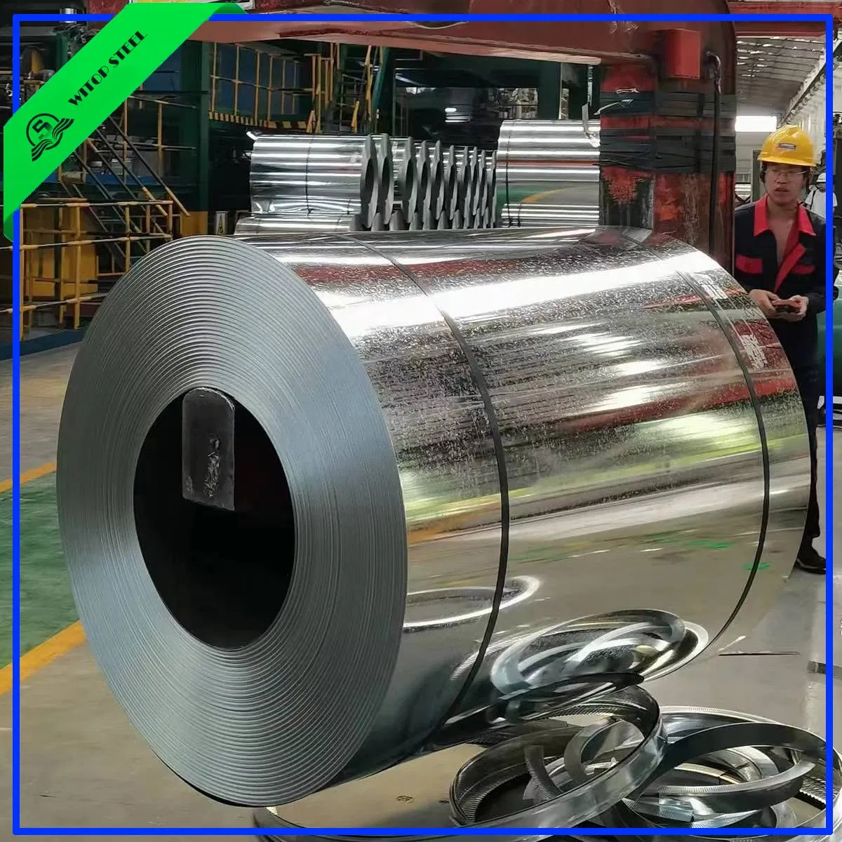 HDG SPCC Z180 Z275 Dx51d Hot Dipped Sheet Metal Coil Galvanized Steel Coils for Contruction