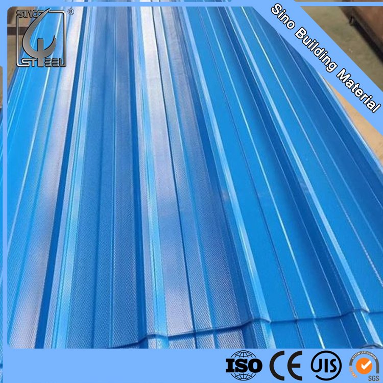 Color Corrugated Roofing Sheet Color Coated Galvalume Galvanized Steel Sheet