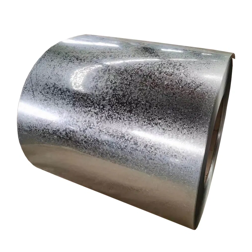 Manufacturers ASTM A653 Hdgi Dx51d Sg550 SGCC Hot Dipped Aluzinc Galvalume Gi Gp Galvanized Steel Coil for Duct and Roofing