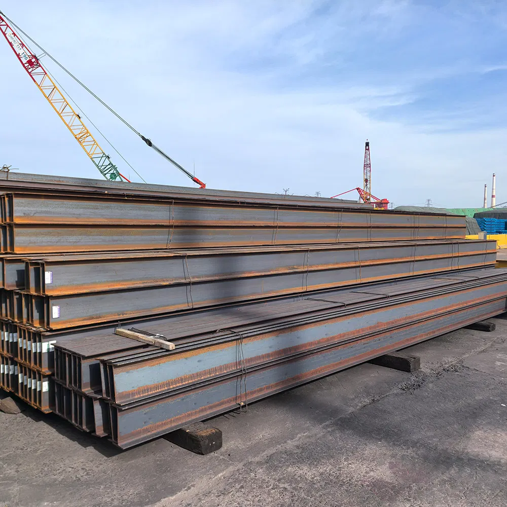 Warehose Stainless Galvanized/Iron Mild Carbon Steel Structural Welded Hea Heb Ipe Beam Steel Profile Metal I H Section Beam for Building