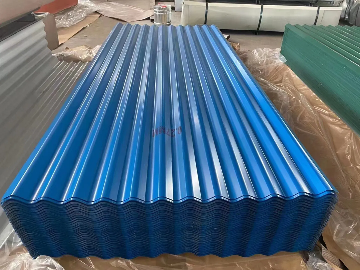 1.5mm Galvanized Corrugated Roofing Sheet Price Sheet Steel Galvanized Corrugated