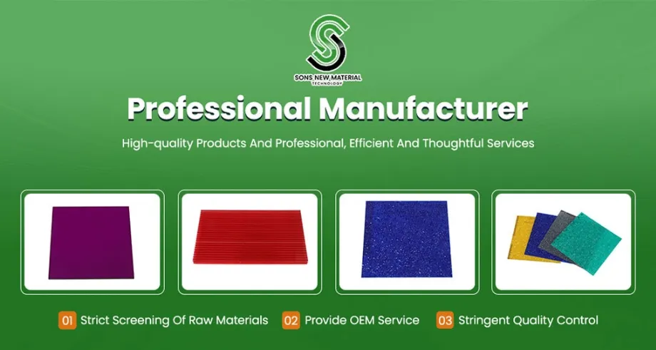 UV Resistant Corrugated Sun Sheet