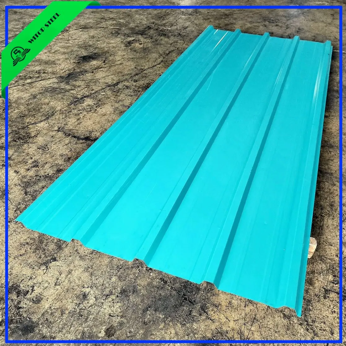 Customized Galvanized Galvalume Aluminum PVC PPGI UPVC Colored Metal Tile Steel Roofing Sheet Corrugated Roof Tile for Building Material