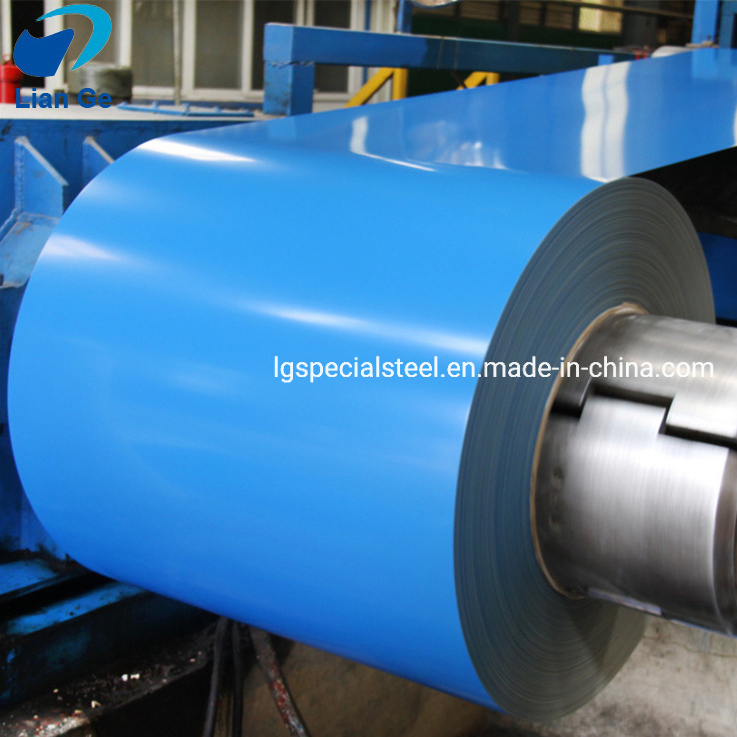 Dx51d DC01 SPCC SGCC Cold Rolled PPGL PPGI Gi Gl Hot Dipped Galvanized Galvalume Zinc Aluminum PVDF Color Coated Prepainted Metal Roofing Steel Sheet Strip Coil