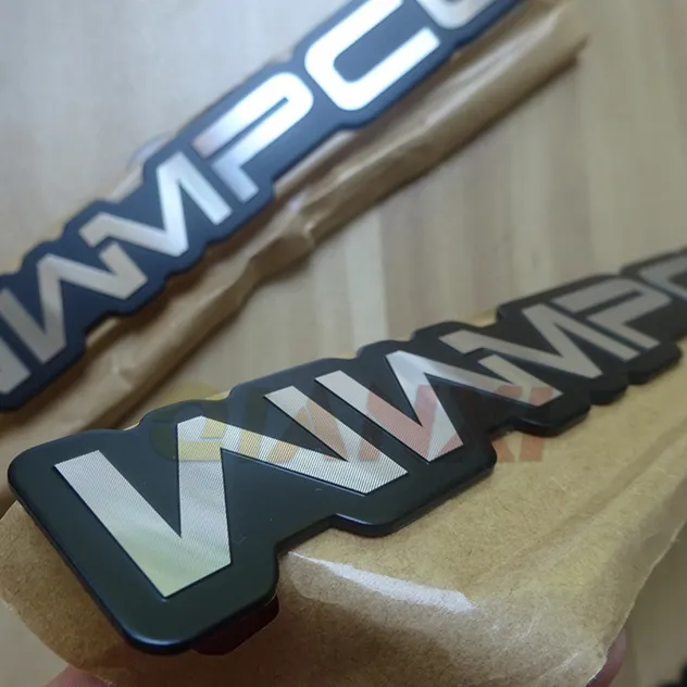 Metal Nameplate Detail 3