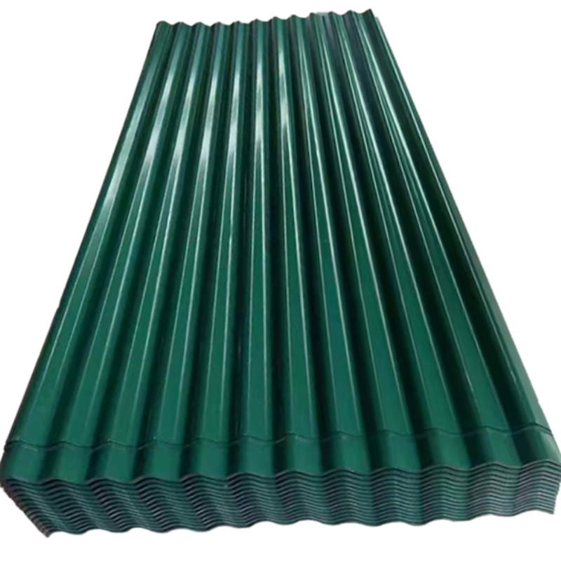 PPGI PPGL Color Coated Zinc Aluminum Corrugated Roofing Sheets for Building Material