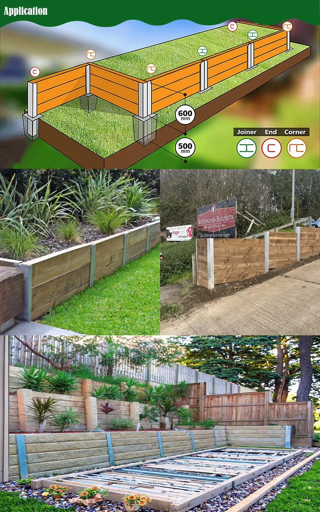 Steel Post Application