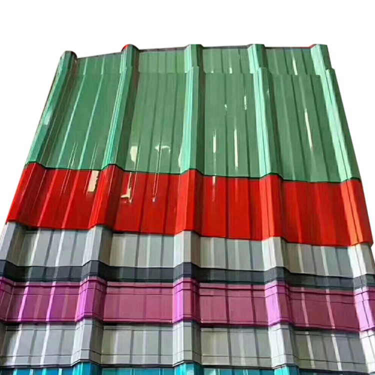 Premium Dx51d Customized Color Coated Corrugated Steel Roofing Sheets