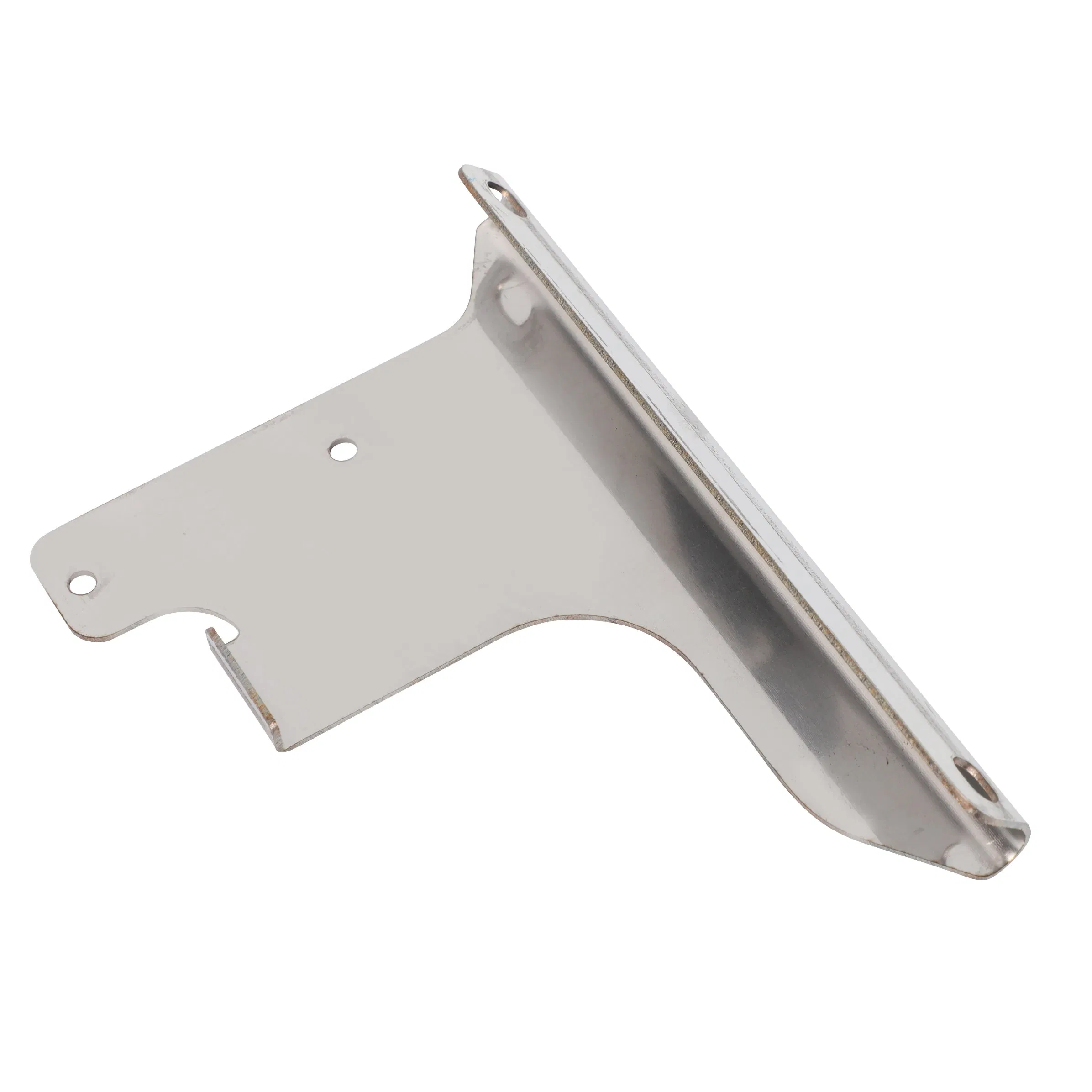 Custom Stainless Steel Sheet Metal Fabricated Double - Hole Threaded Plates in Assorted Sizes