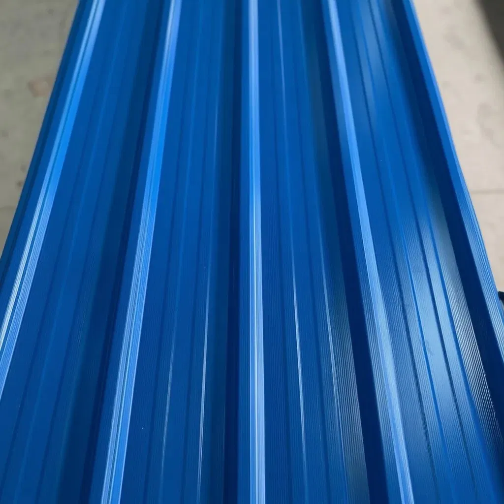 Ral3005 Z30-Z180 Galvanized Galvalume Metal Roof PPGI Colorful Coated Corrugated Steel Sheet/Plate