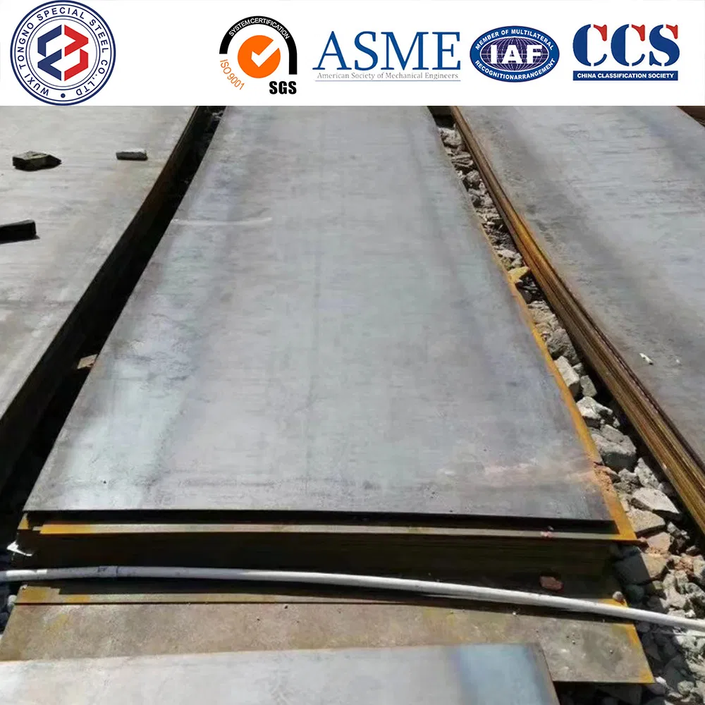 Hot Rolled CS Sheet A516 Gr. 60 Gr. 70 Q235B S355jr Ss 304L 904L 201 304 Stainless Steel Plate for Pressure Vessel, Food Equipment