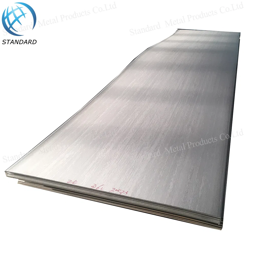 Factory Price ASTM 2b Hl No. 4 8K Surface Hr / Cr 316 316L Stainless Steel Plate (201 202 304 304L 309 309S 310 310S 321 430 2205 2507 253mA)
