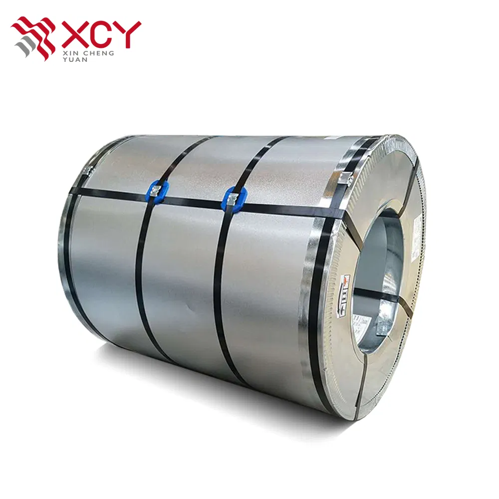 Manufacturers ASTM A653 Hdgi Dx51d Sg550 SGCC Hot Dipped Aluzinc Galvalume Gi Gp Galvanized Steel Coil for Duct and Roofing