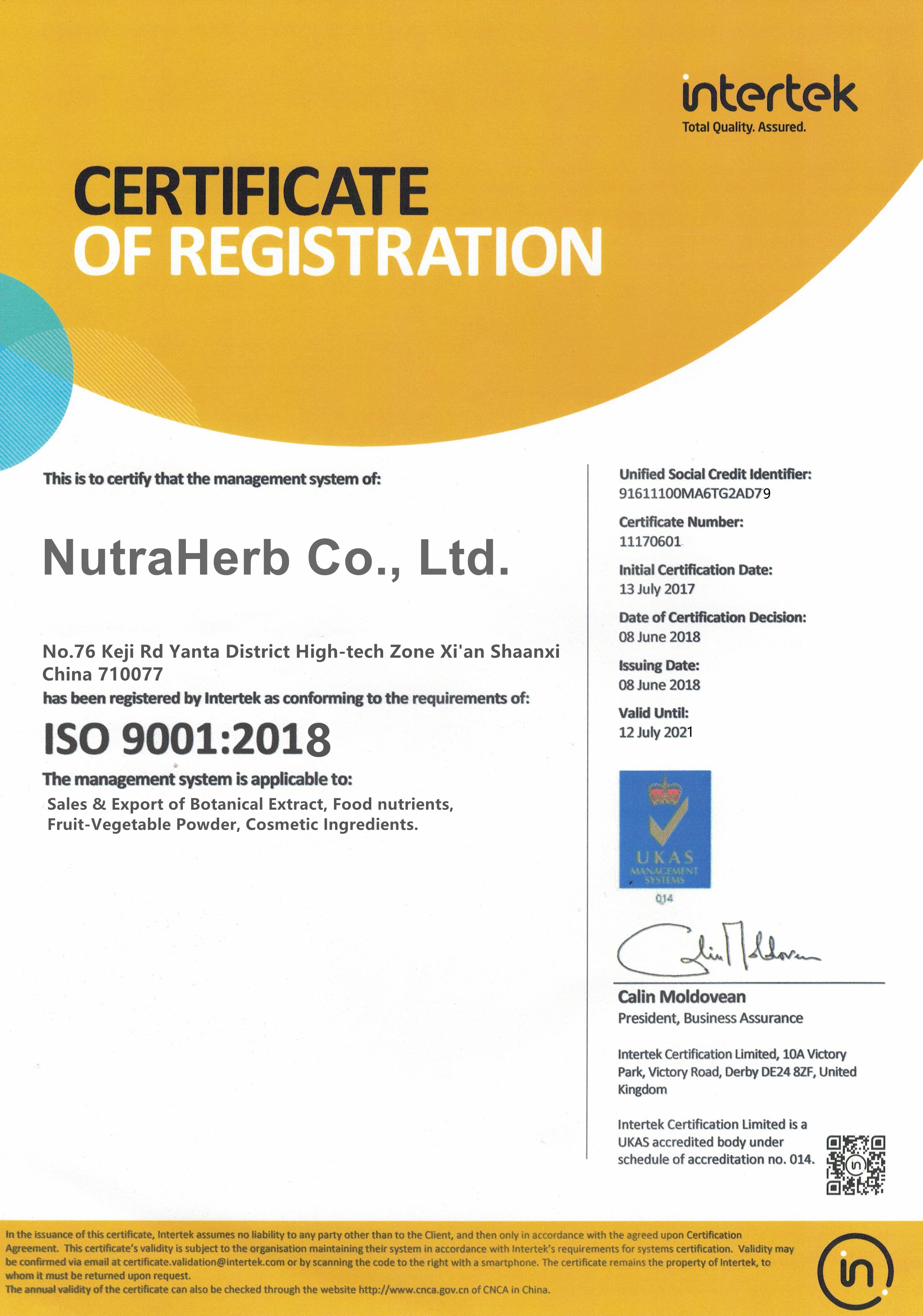 Certificate 4