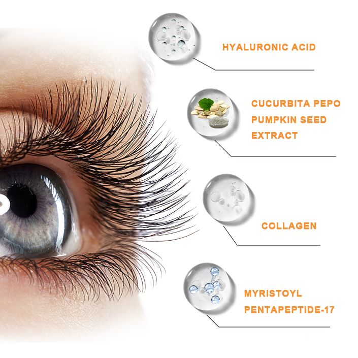 Private Brand Low Moq Drop Ship Organic Eyelash Nourishing Growth Enhancer Lash Grown Serum Booster for Eyelashes Extension