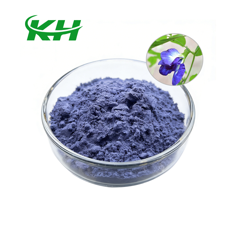 Factory Direct Sale Water-soluble 99% Butterfly Pea Flower Extract Blue Matcha Powder