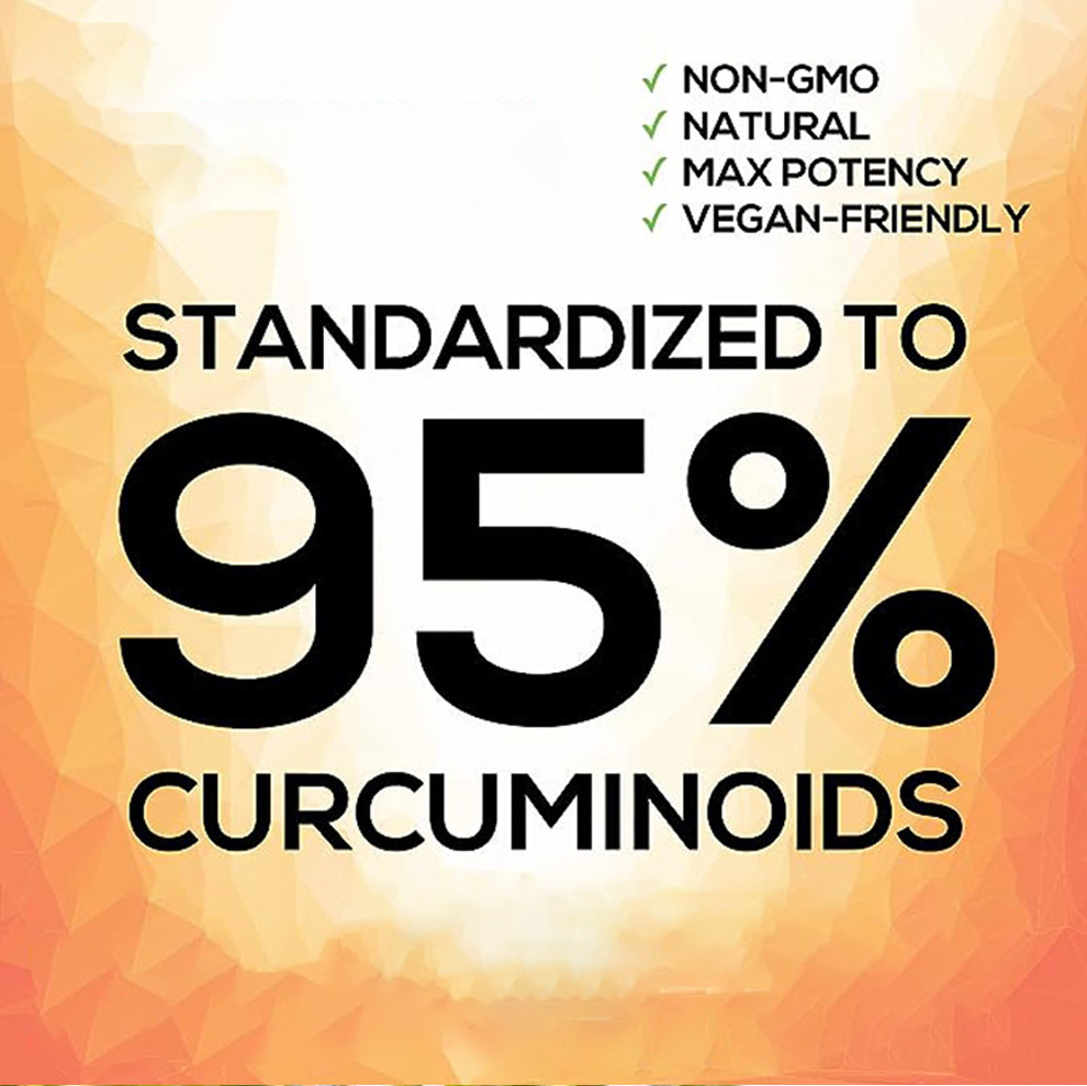 OEM Ginger Extract Turmeric Curcumin Capsules with Bioperine for Joint Support Anti Inflammatory