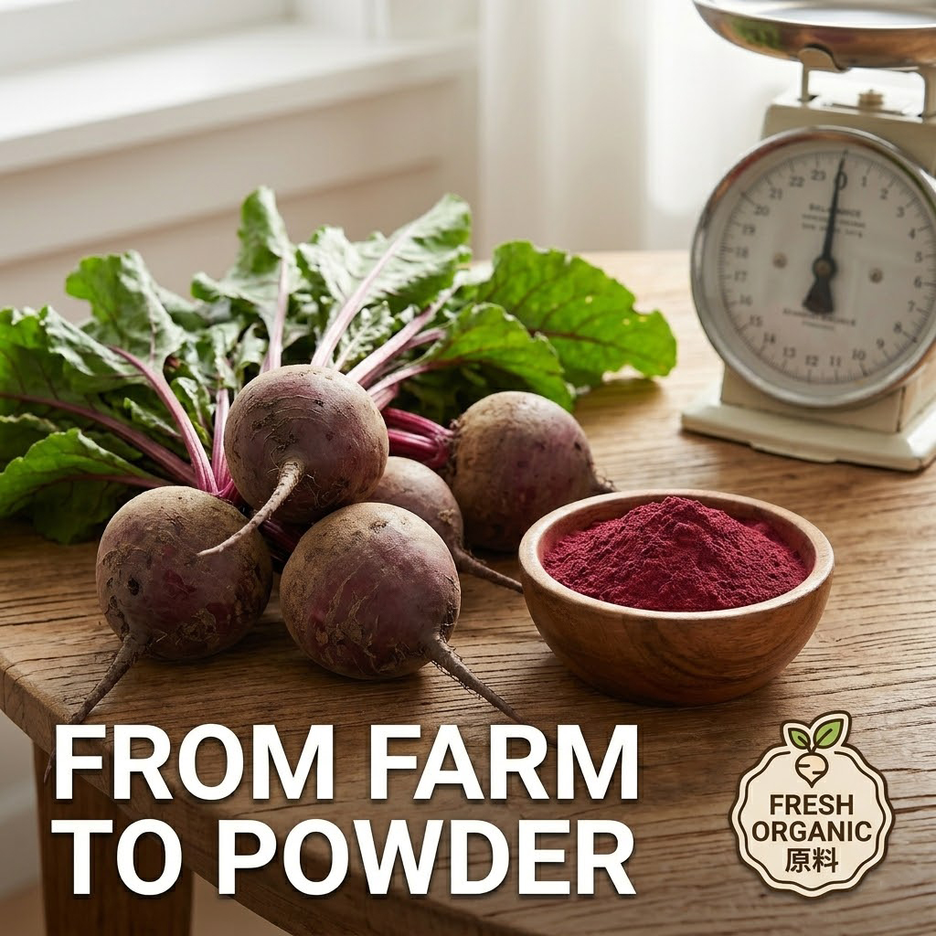 Organic Beet Root Powder Natural Beetroot Extract Hot Selling Vegan Superfood for Food Beverage Dietary and Sports Supplements