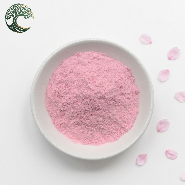 Free Sample Wholesale Price Food Grade Water Soluble Natural Sakura Cherry Blossom Powder for Floral Flavor Beverage Drinks