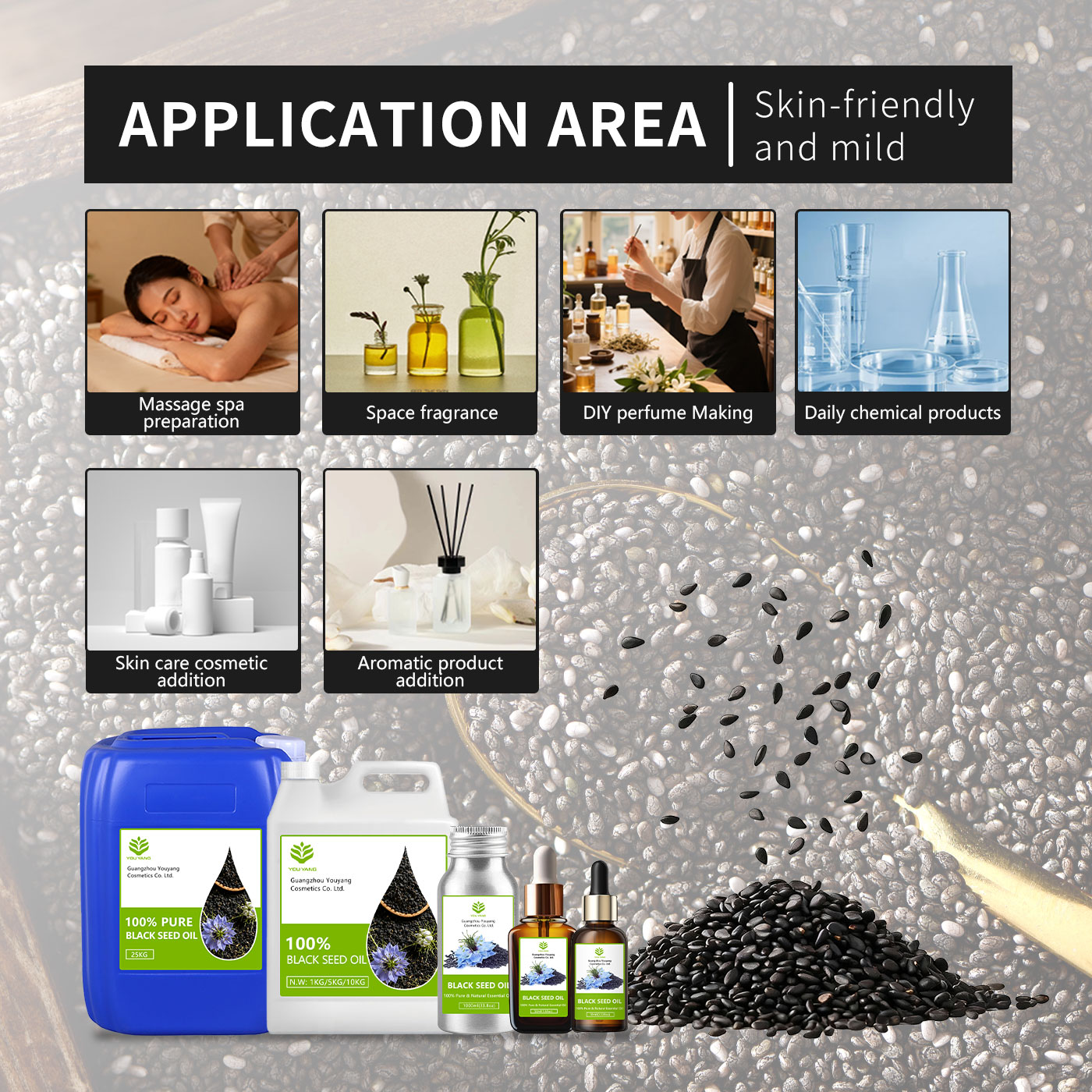 Factory-direct Wholesale Of 100% Natural, Organic, Cold-pressed Black Seed Essential Oil For Premium Skincare And Body Massage