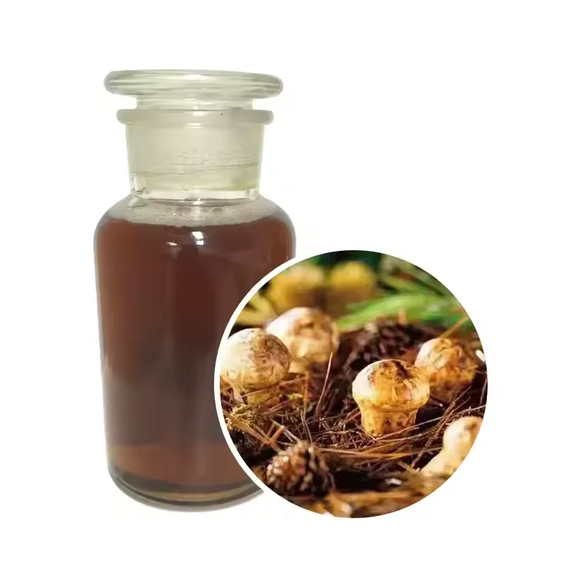 Natural Tricholoma Matsutake Mushroom Extract Liquid for Skincare Rich Polysaccharides Anti-aging Mosquito Repellent Inhibits
