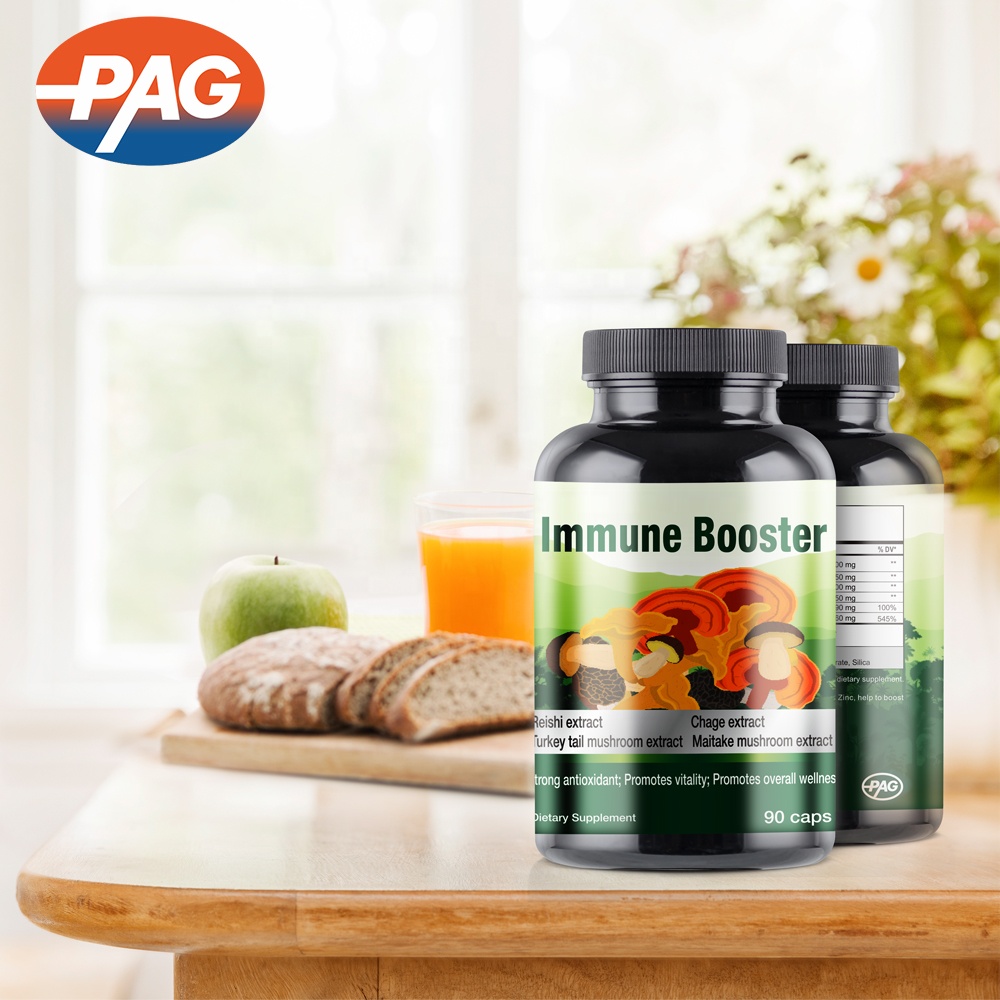 Mushroom Extract Capsules Display 1