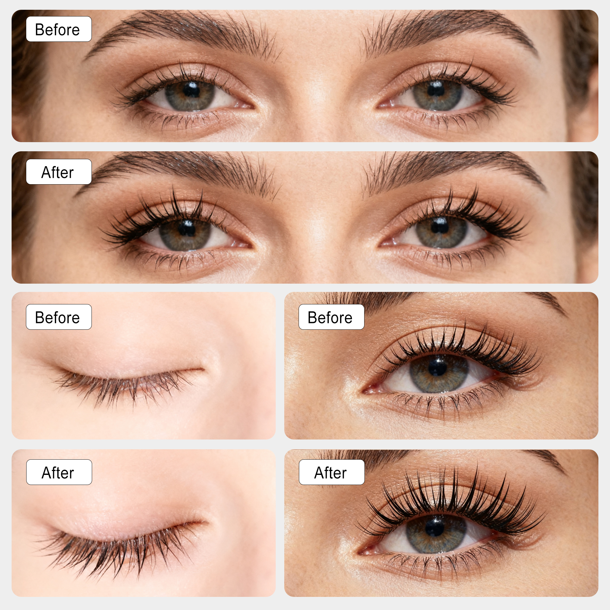 Lashserum No Hormones Oil Free Nutritious Eyelash Growth Vegan Organic Boost Lashes Customized Volumizing Lash &amp; Brow Serum 1688