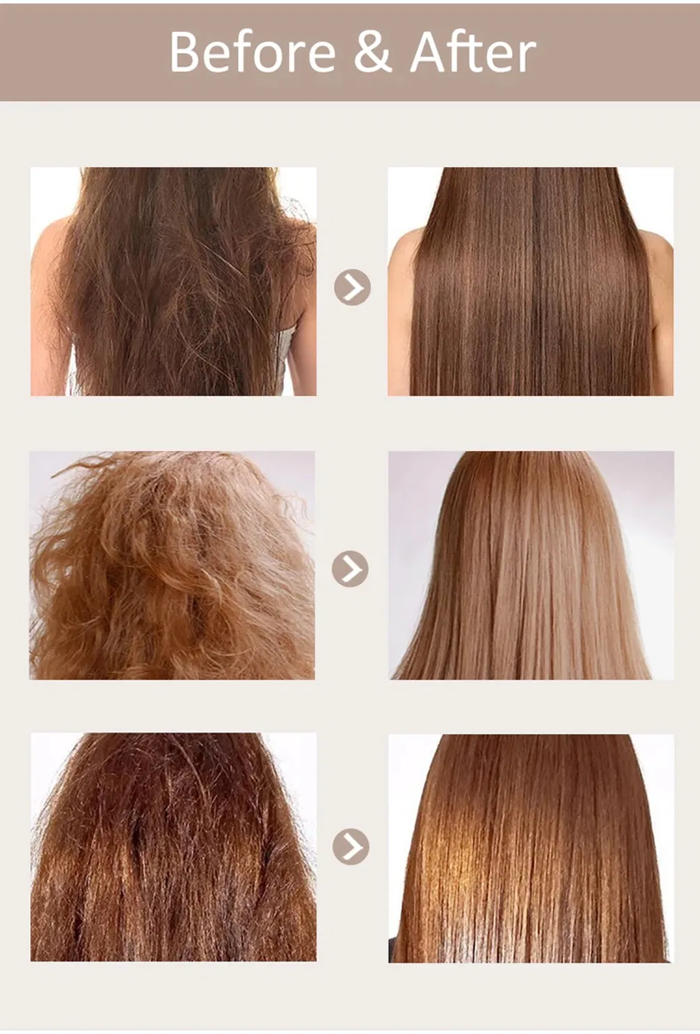 Argan Oil Serum Natural Extract Hair Treatment for Repair and Nourishment