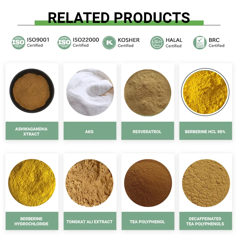 Factory Direct Price Bulk Powdered Natural Plant Resveratrol Extract