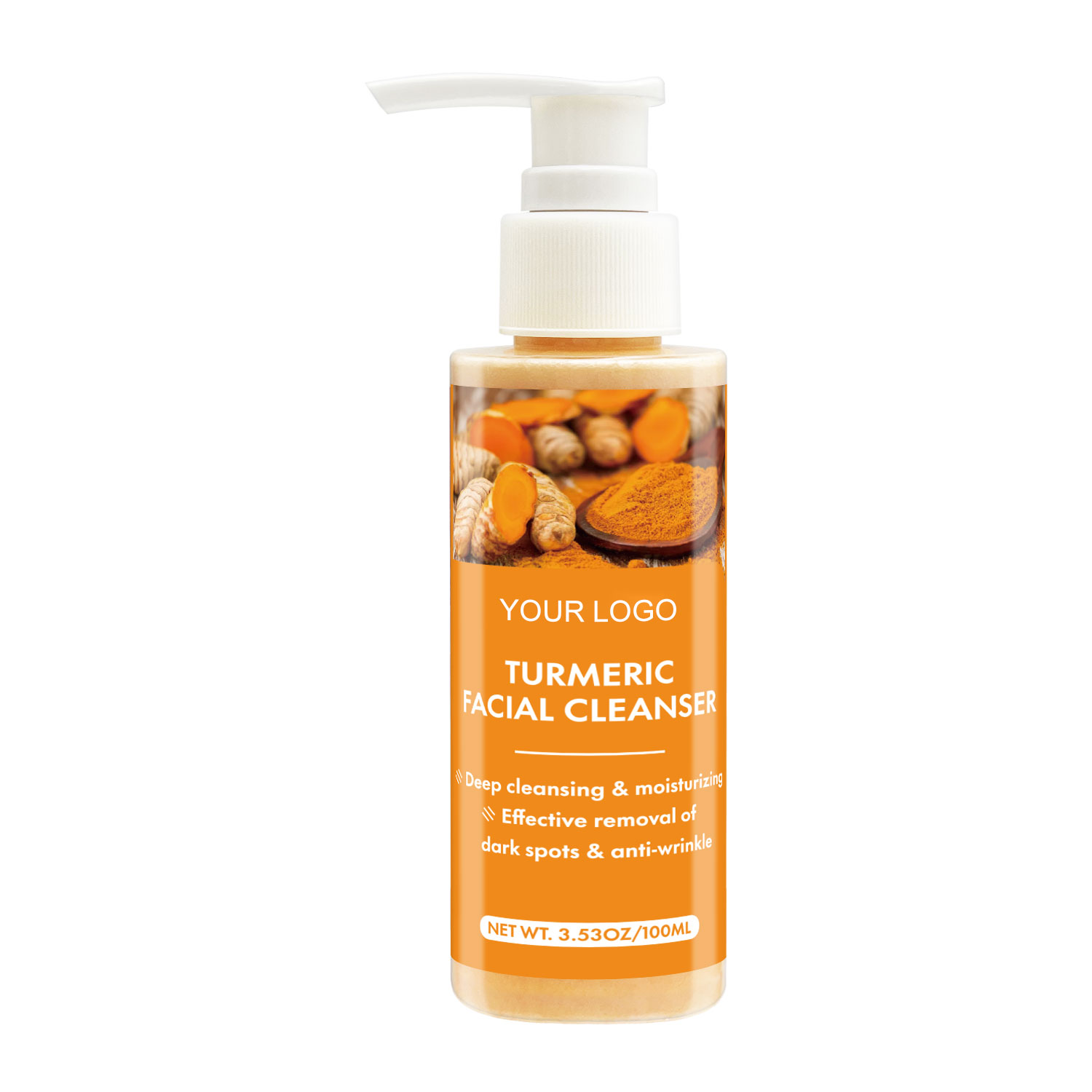 Turmeric product close up 3