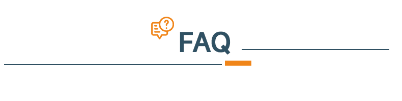 FAQ banner