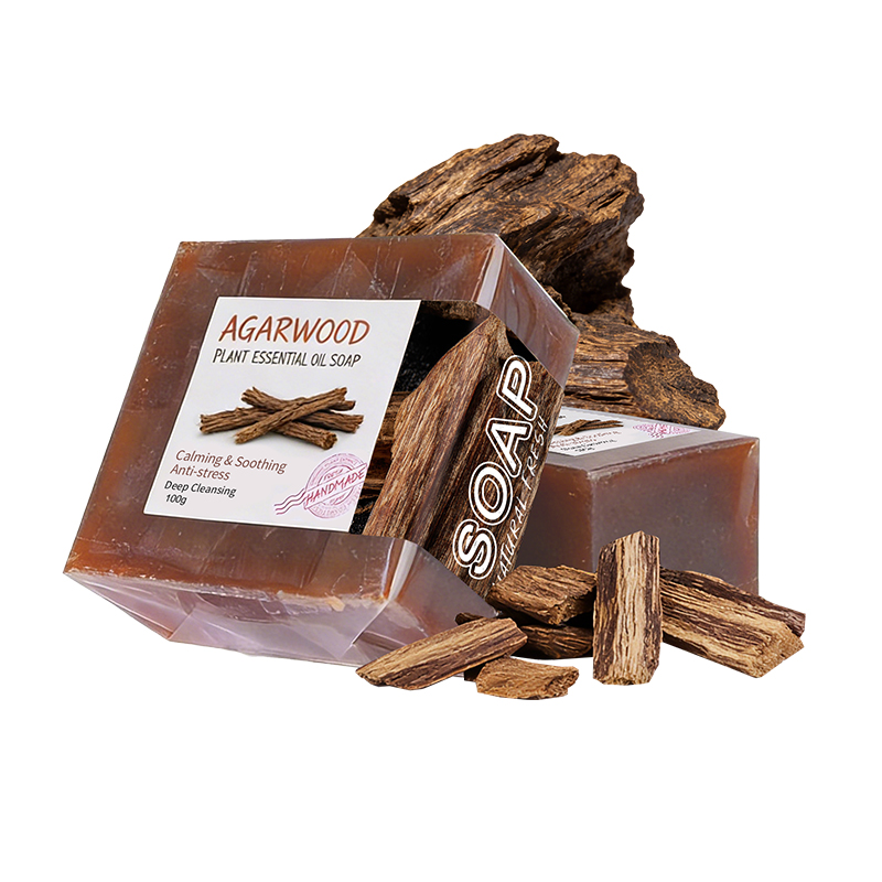 Handmade Organic Face Soap Oud Olive Oil Sensitive Skin Bar Soap-Gentle Skincare Anti-Inflammatory Prevents Dryness/Fine Lines