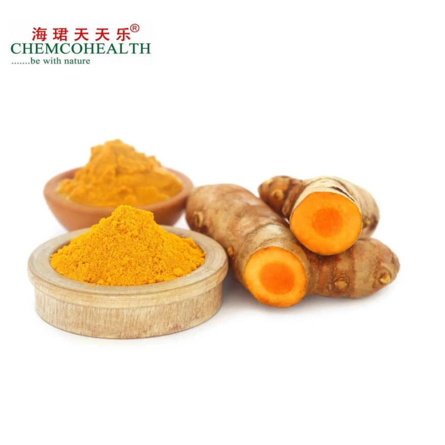 100% Natural Herbal Extracts Water-Soluble and Non-Water-Soluble Organic Curcuma Extract