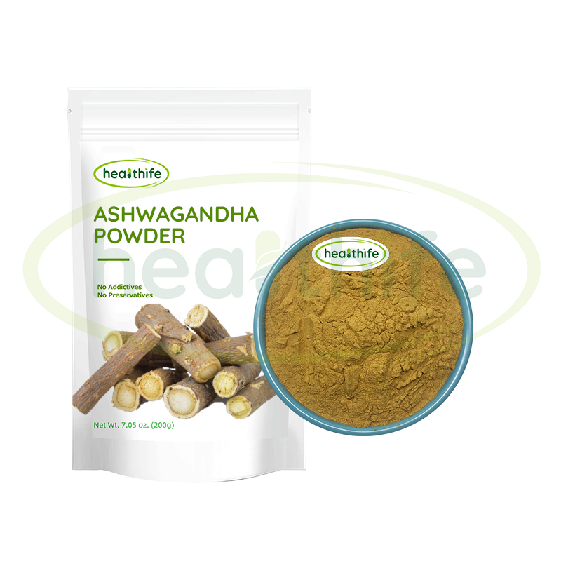 Healthife Sleep Aid Factory Supply Ayurvedic Ashwagandha Extract Powder 1.5% - 10% Withanolides
